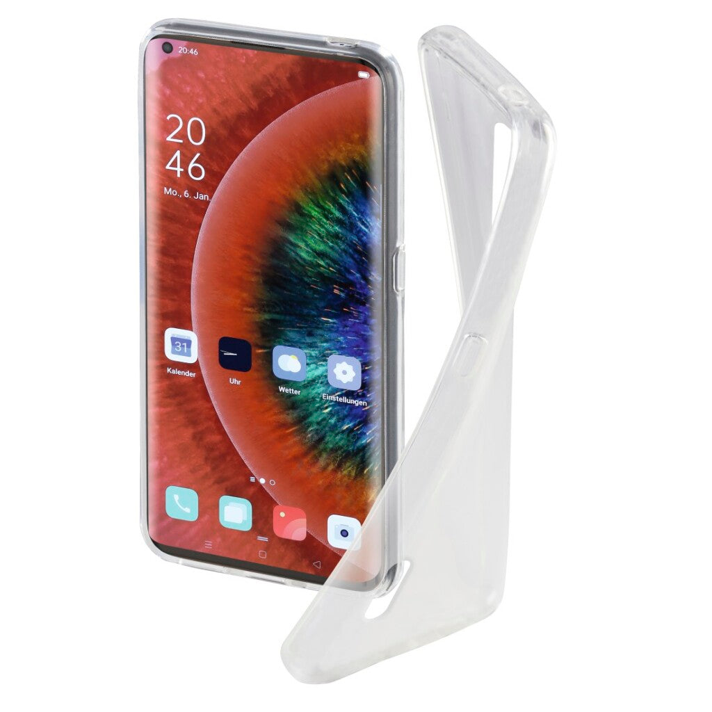 HAMA Cover Crystal Clear for Oppo Find X2 Pro Transparent