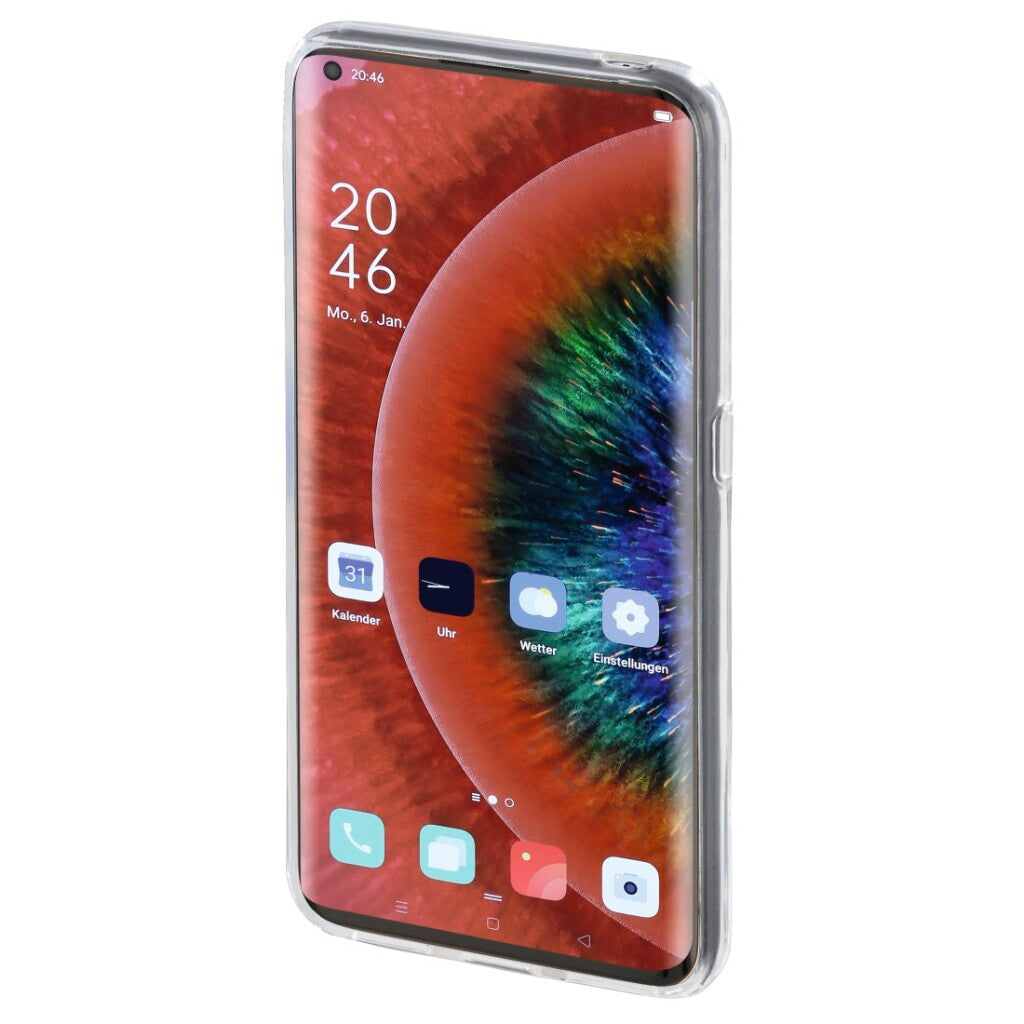 HAMA Cover Crystal Clear for Oppo Find X2 Pro Transparent