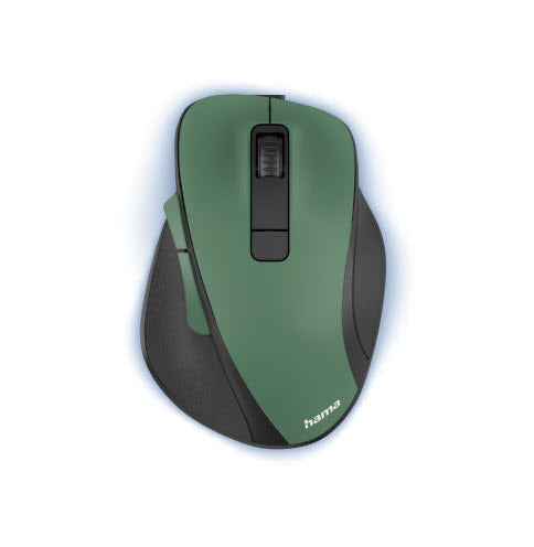 HAMA Optical Wireless Mouse 6 Tlačítka MW-500 dobíjecí baterie Ergo. lesní zelená