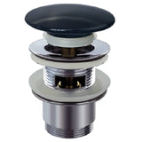 Schütte afvoerplug design 1¼ x65 mm zwart