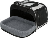 Trixie Cat Bag Valery Black Gray