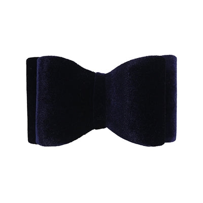 Cupid Comet Luxury Butfly Bow Velvet Blue