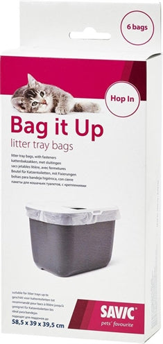Savic Cat Bin Bag It Up for Hops i søppelboks