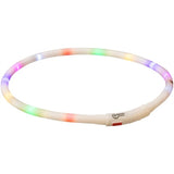 Trixie collar USB silicone luminous rechargeable multi -colored