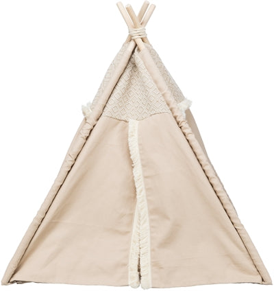 Trixie Cat Basket Tipi Boho beige