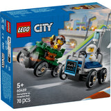 LEGO 60459 City Great Vehicles Raceatopakketket: Airplan vs Hospital Bed
