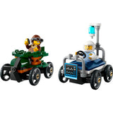 LEGO 60459 City Great Vehicles Raceatopakketket: Airplan vs Hospital Bed