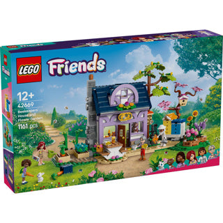 Lego Frënn 42669 Räckershaus an de Bloymentuin