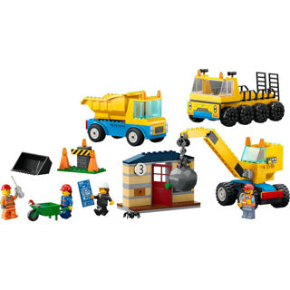 LEGO 60391 Stadt KiepWagen, Bouwtruck und Abbruchkran