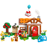 Lego Animal Crossing 77049 Isabelle auf Besuchern
