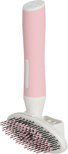 Zolux anah slicker pincel soft retired rose blanc