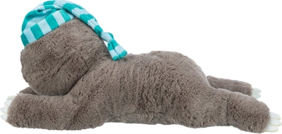 Trixie Plush sloth Gray with Heartbeat for Puppy