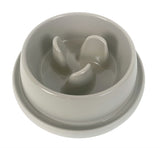 Heureux animal de compagnie fou des animaux de compagnie alimentant le seau Adagio Slow Feeder mokka