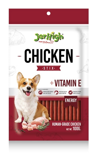 Jerhigh jerhigh poulet stix avec poulet et vitamine E