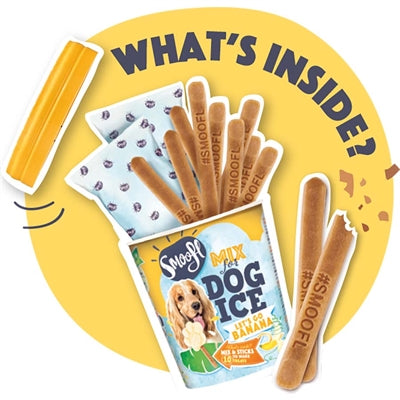 Smoofl Smoofl Ice Mix for Dog Banana