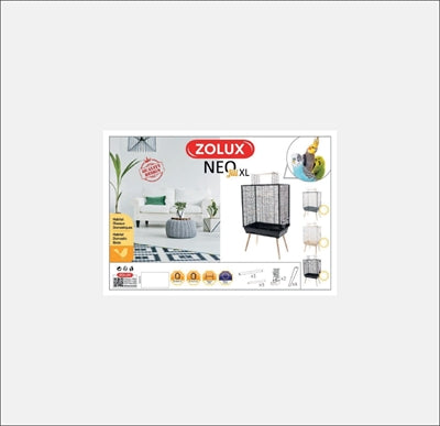 Zolux Bird Cloth Neo Jili xl Black