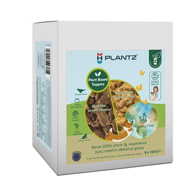 Henart Plantz Toppers Beef de pollo multiplicado como