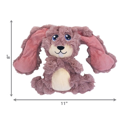 Kong ScrumPlez Bunny Plush with beep pink