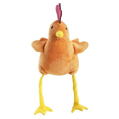 Martin Dog Toys Haan Pluche Oranje recyclé