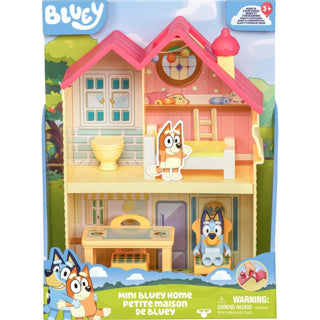 Moose Toys Bluey Mini Speelhuis s nábytkem a hrací postavou