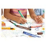 Stabilo Trio Scribbi - Felt -tip Pen avec So-Salled Point - Green clair