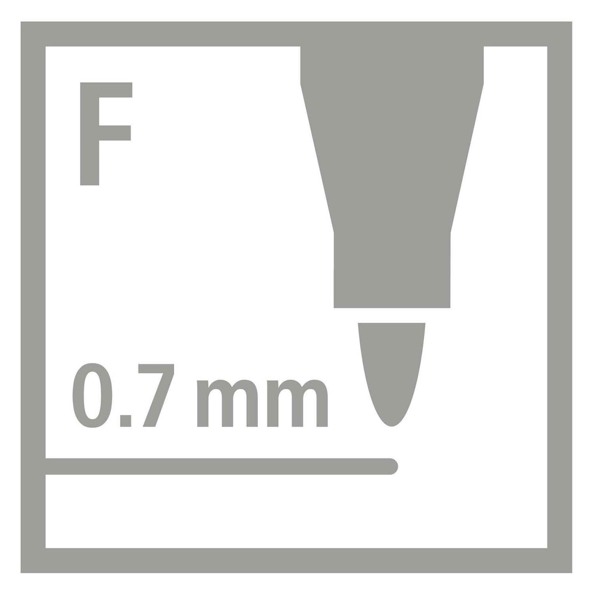 Stabiilo Trio A-Z Fenstift, 12..