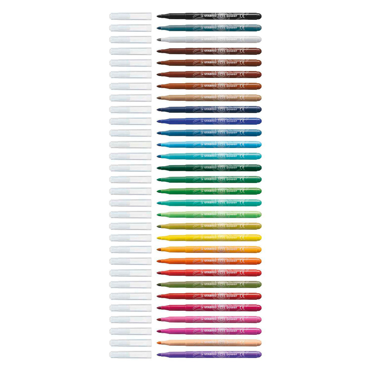Moc stabilo - Felt -Tip Pen - zestaw 30 sztuk