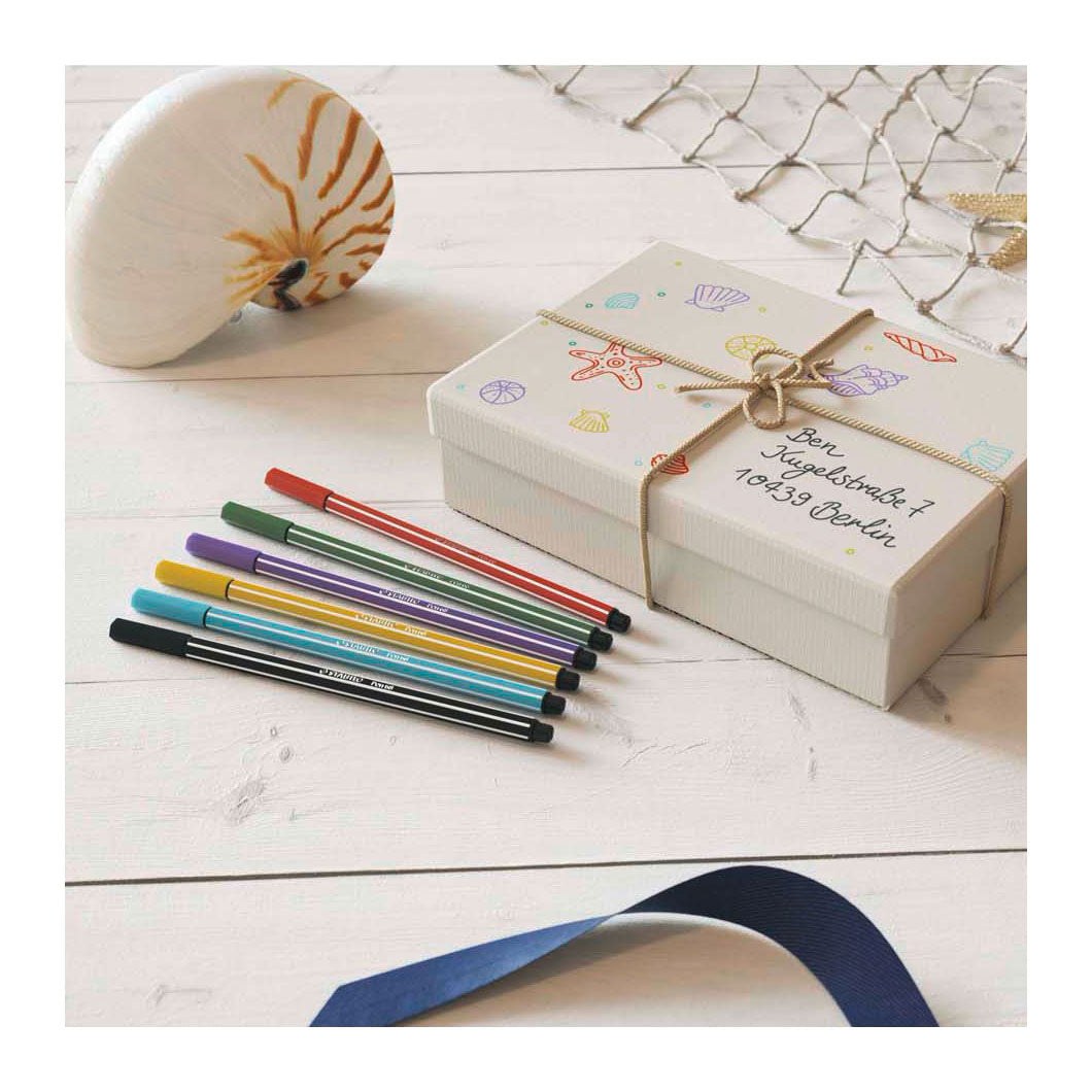 Stembo Pen 68 - gefillt -tip Pen - donkel gro (68 96)