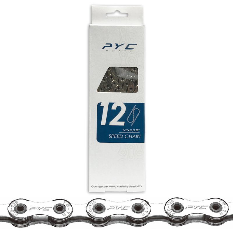 PYC Premium Lightweight Bicycle Chain 12V 126 Links