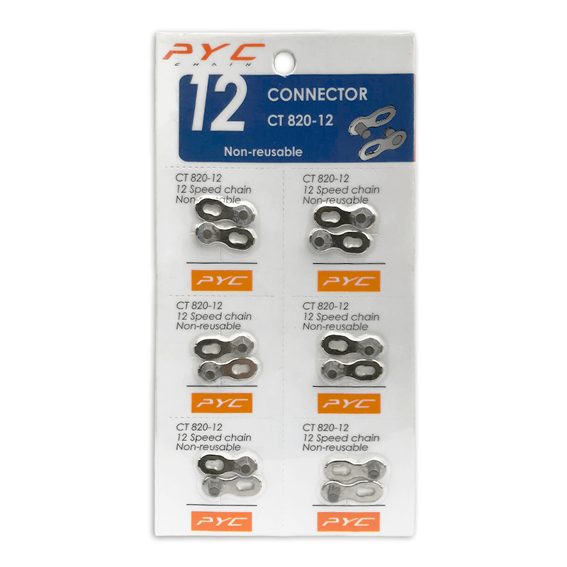 PYC 12 FAST -COUPLING BICYCY SHAND - 6 pièces - Non réutilisable