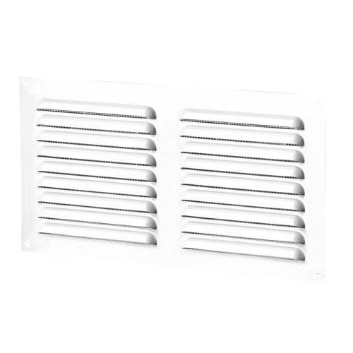 Sham -Kader mit Fliegengitter Aluminium Weiß 245x195 mm