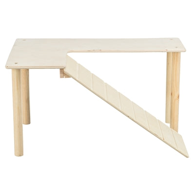 Plateforme Trixie avec pente pour les hamsters de souris Bois non traité