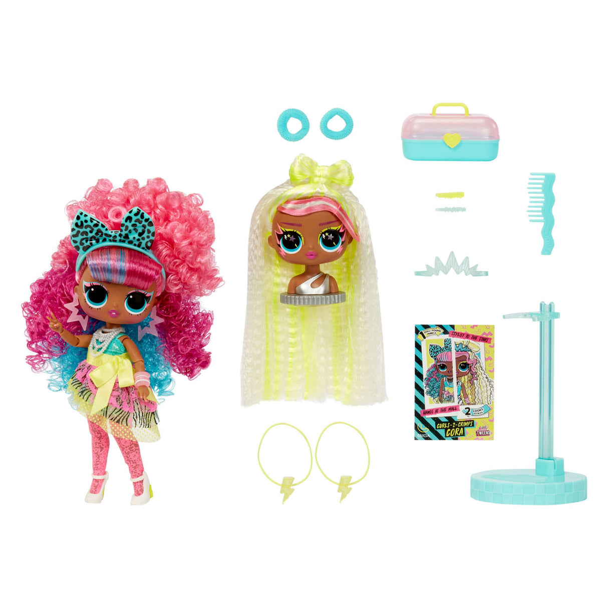 L.O.L. Overraskede tweens byt modemode Pop Crimps Cora