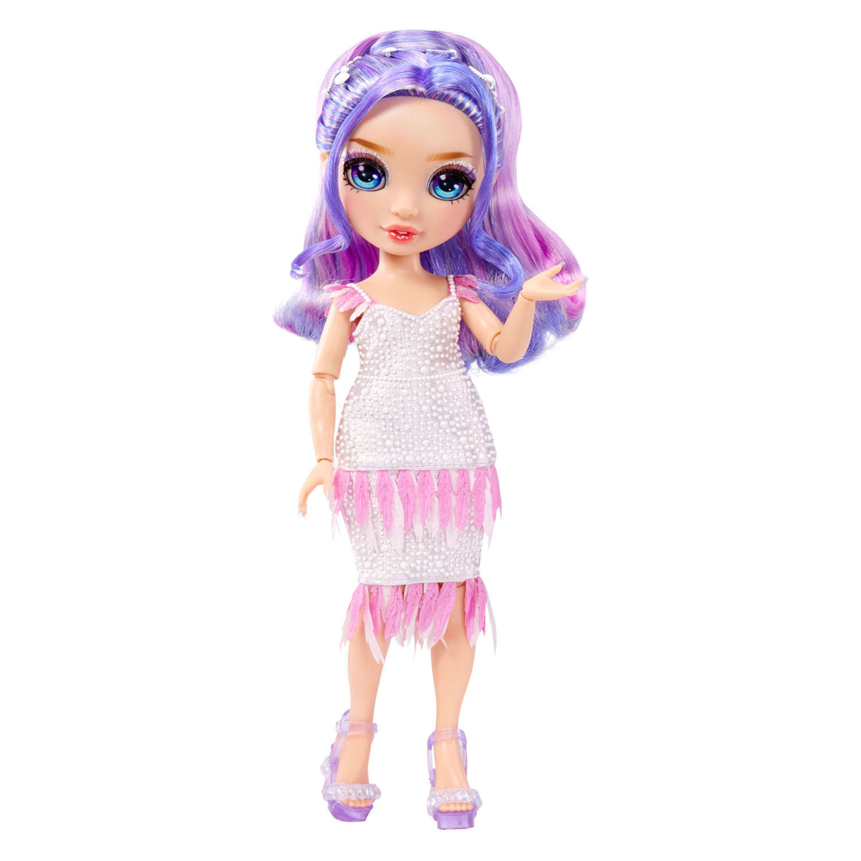 Regenbogen hoher Regenbogen hoher fantastischer Mode Pop Violet