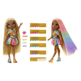 MGA Entertainment Rainbow High Fashion Doll z kredą do włosów - Meline Gold