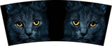 Molti regali tazza nera gatto