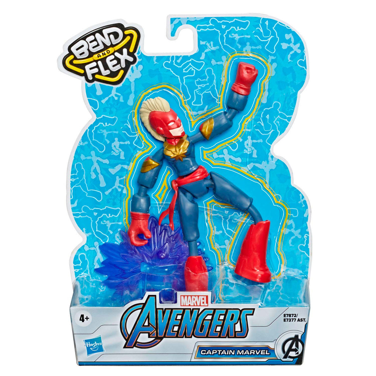 Hasbro Flexibel Action Figure Avengers - Captain Marvel