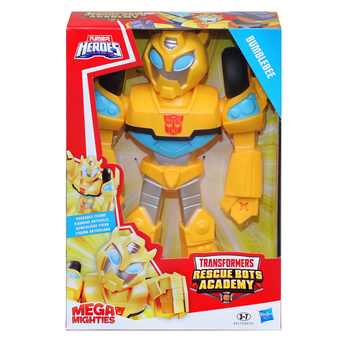 Hasbro Transformers Mega Mogra Rescue Bots Figure Bumblebee