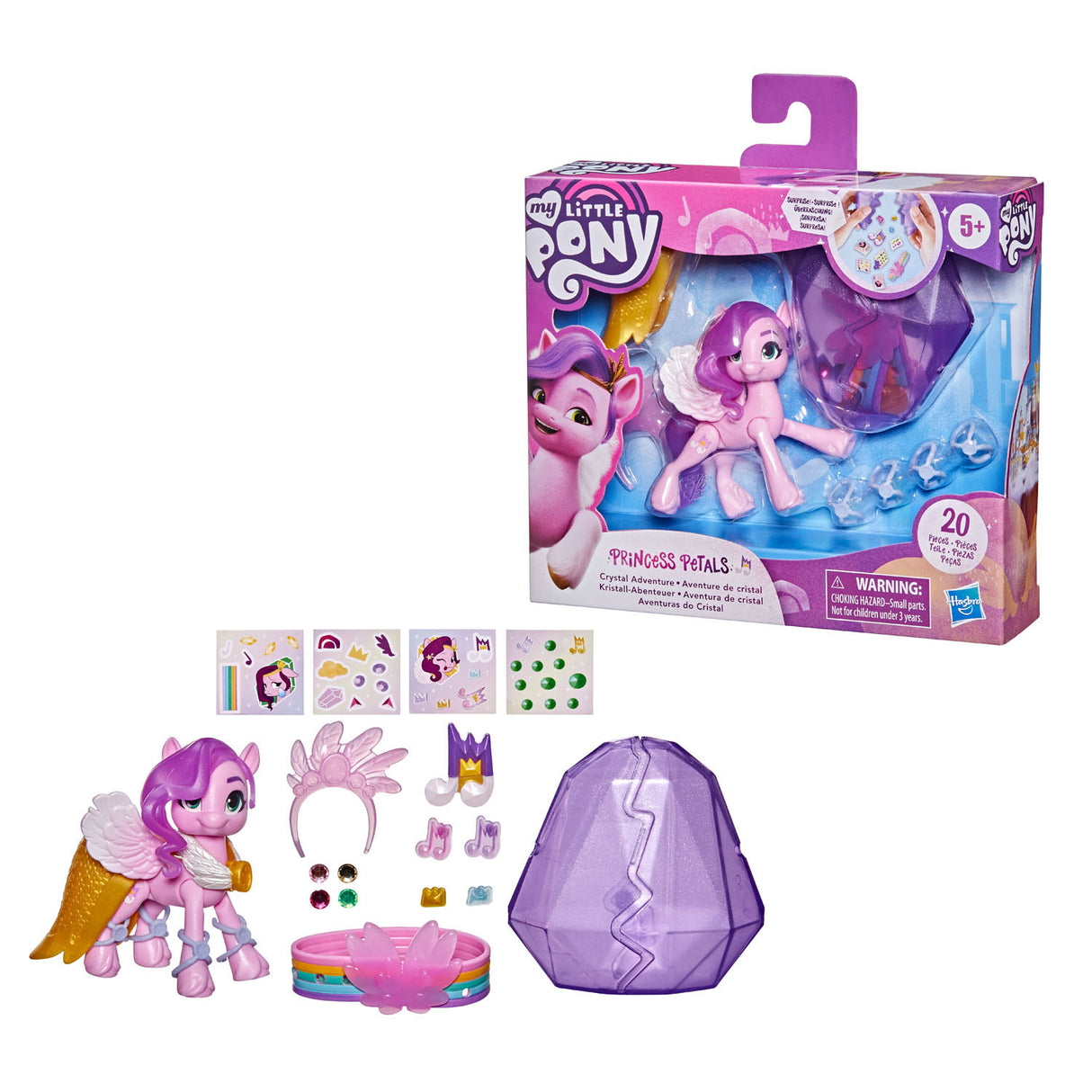 Hasbro min lille ponnifilm Kristal Adventures Petals
