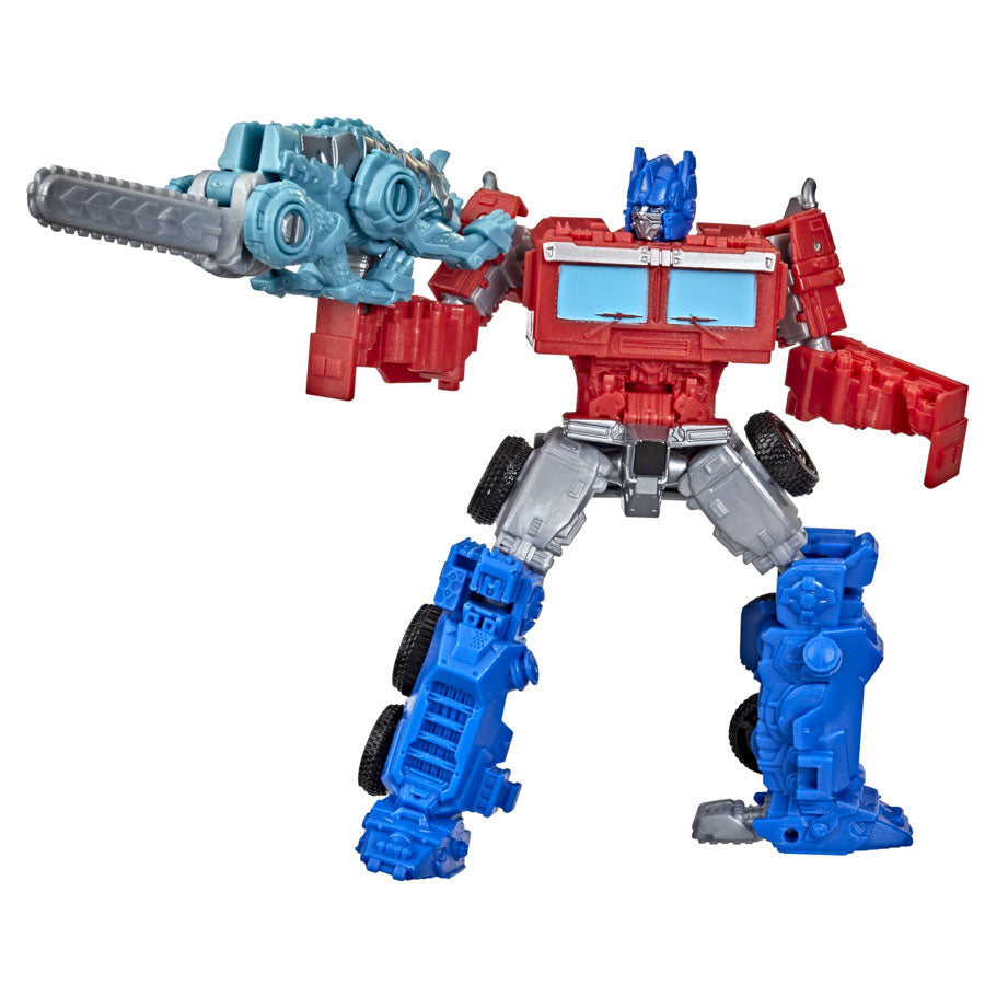 Hasbro Transformers Rise of the Beasts Army Action Figures Optimus Prime Cheincclaw