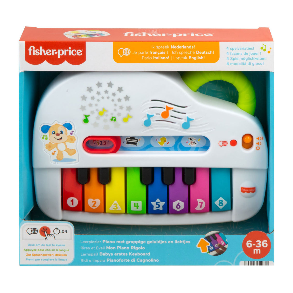Fisher Price Learning pleasure Silly Sounds Light-Up Piano