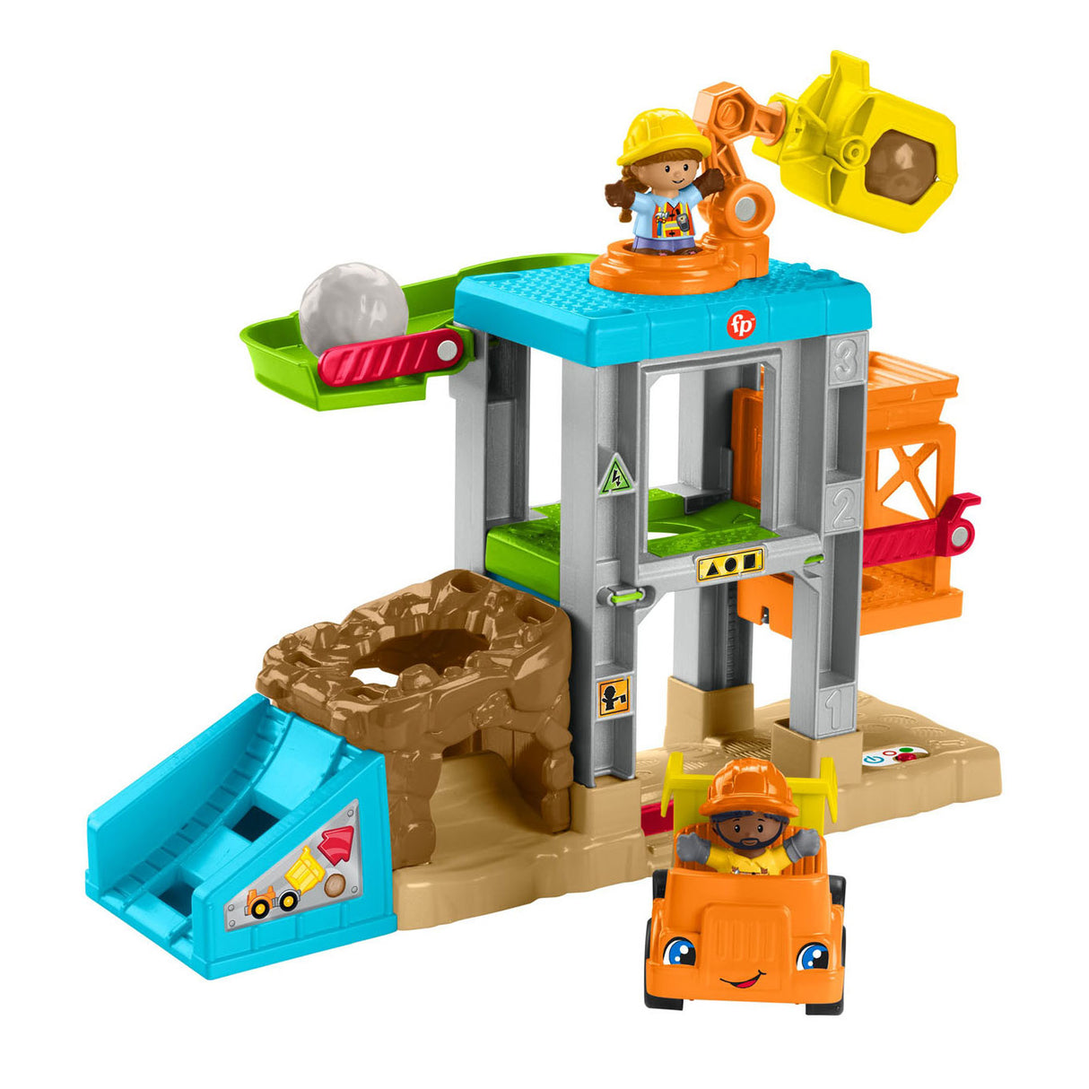 Fisher Price Little People learn to load construction site