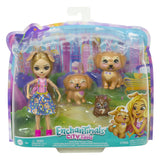 Mattel Enchantimals Gerika Golden Retriever družina