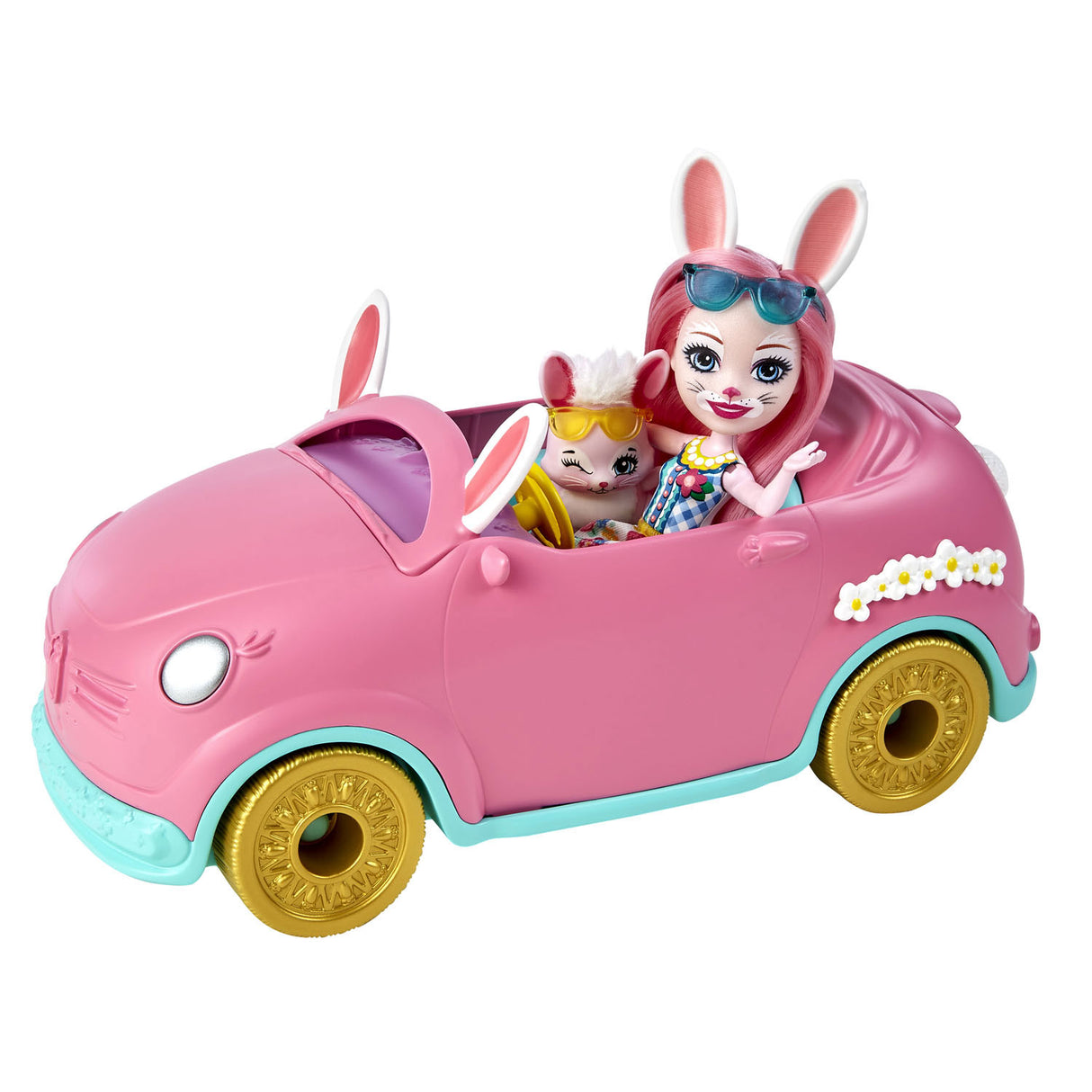 Mattel Enchantimals Rabbit med køretøj