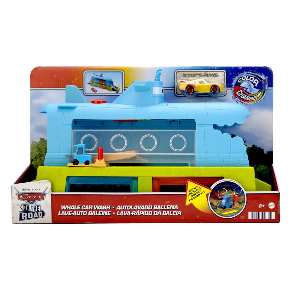 Mattel Pixar Whale Autowaschspeelset