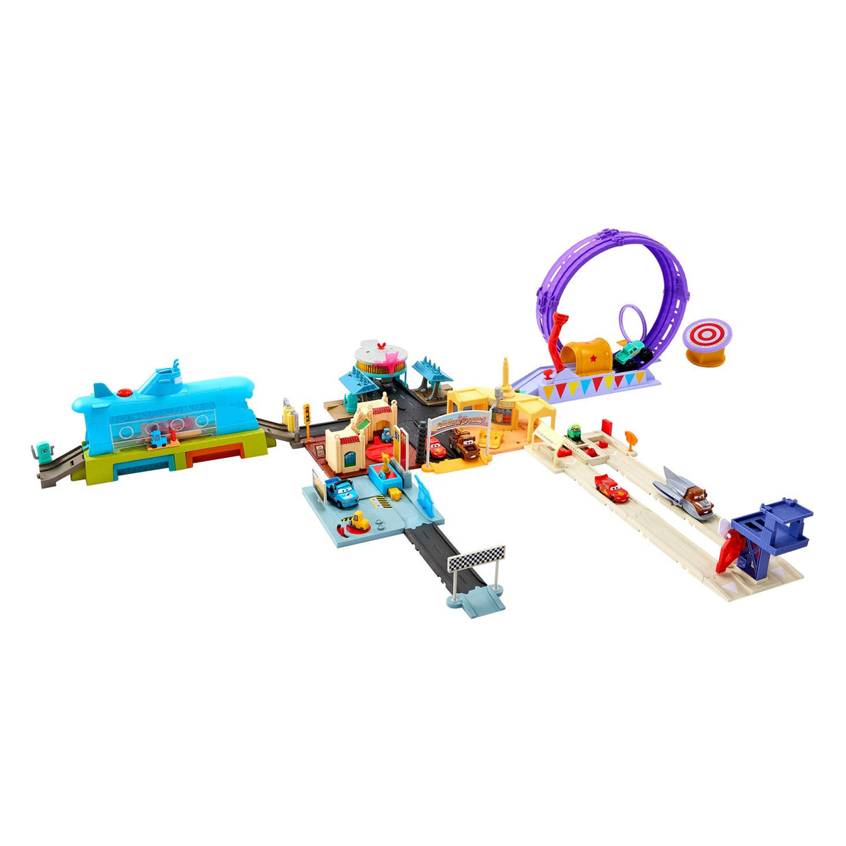 Mattel Pixar Whale Autowaschspeelset