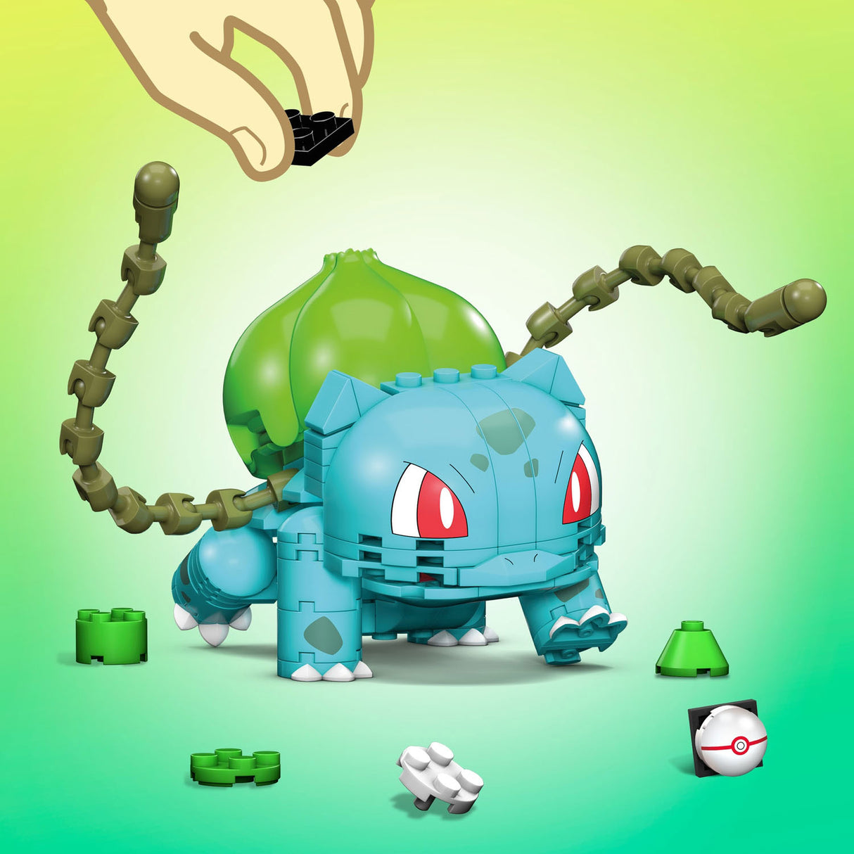 Pokémon mega costrux bouwset bulbasaur