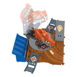 Heta hjul monster lastbilar arena smash spin-out play set