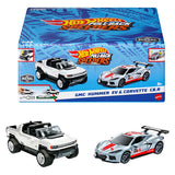 Heiße Räder Race-Racing-Autos, 2st.