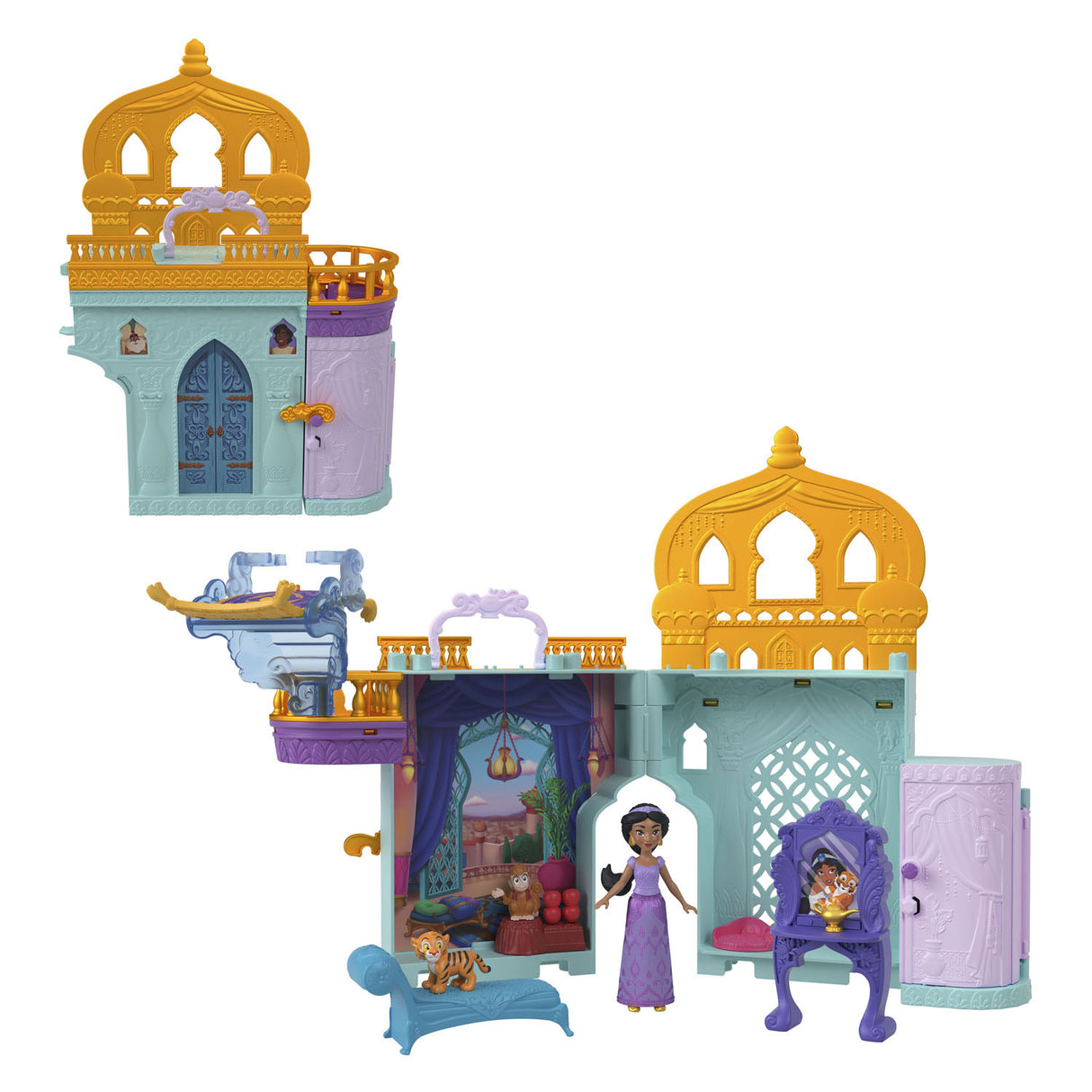 Mattel Princess Staple Stackers Jasmins Palace Play Play Set